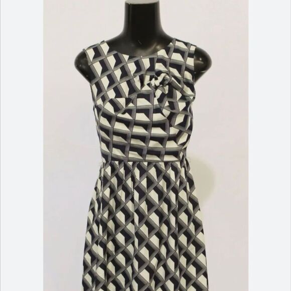 Hi There By Karen Walker Dress Size 0 Y2k Anthropologie Fit N Flare - Picture 5 of 14